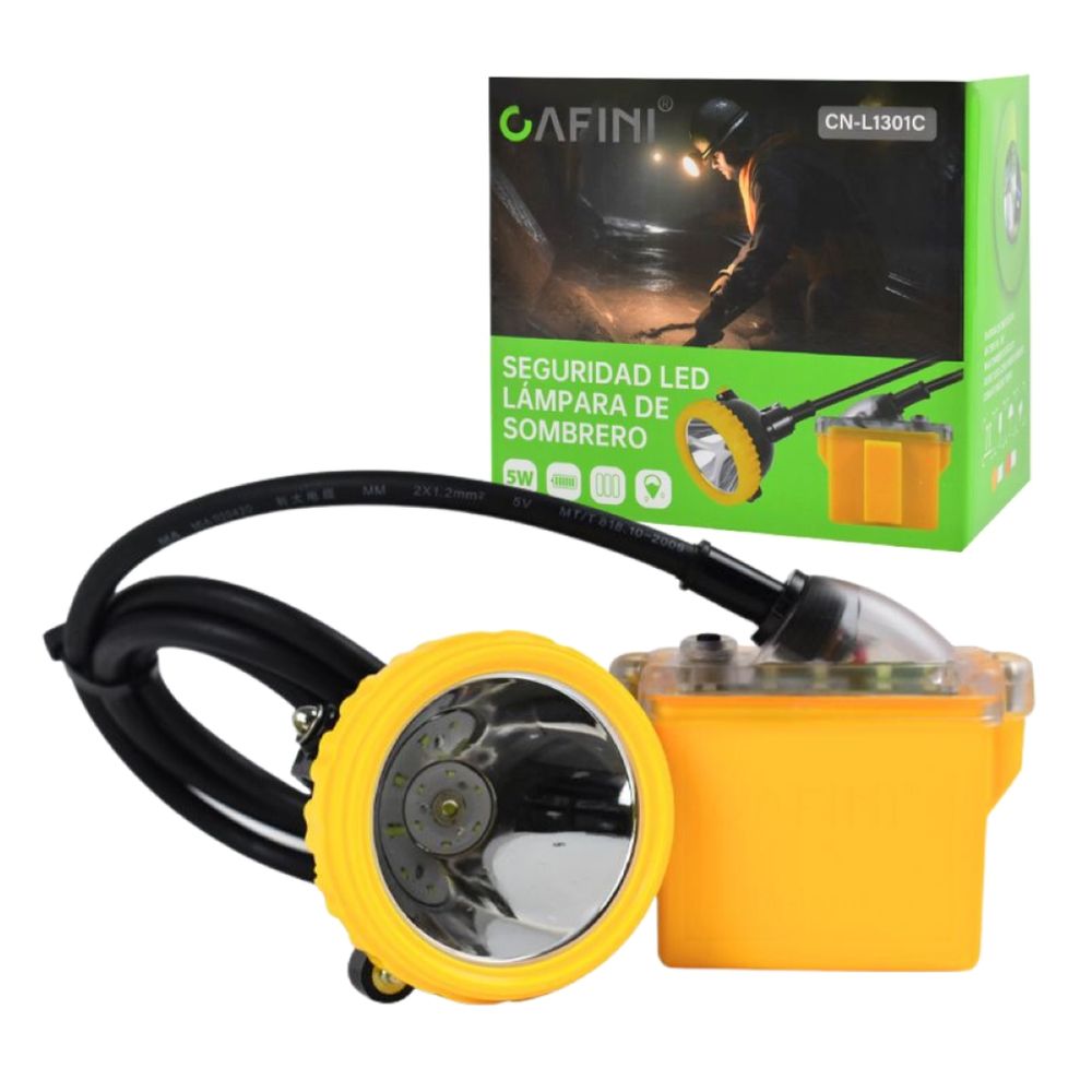 Linterna Frontal Minero 5W Cafini Linterna Frontal Minero 5W Cafini