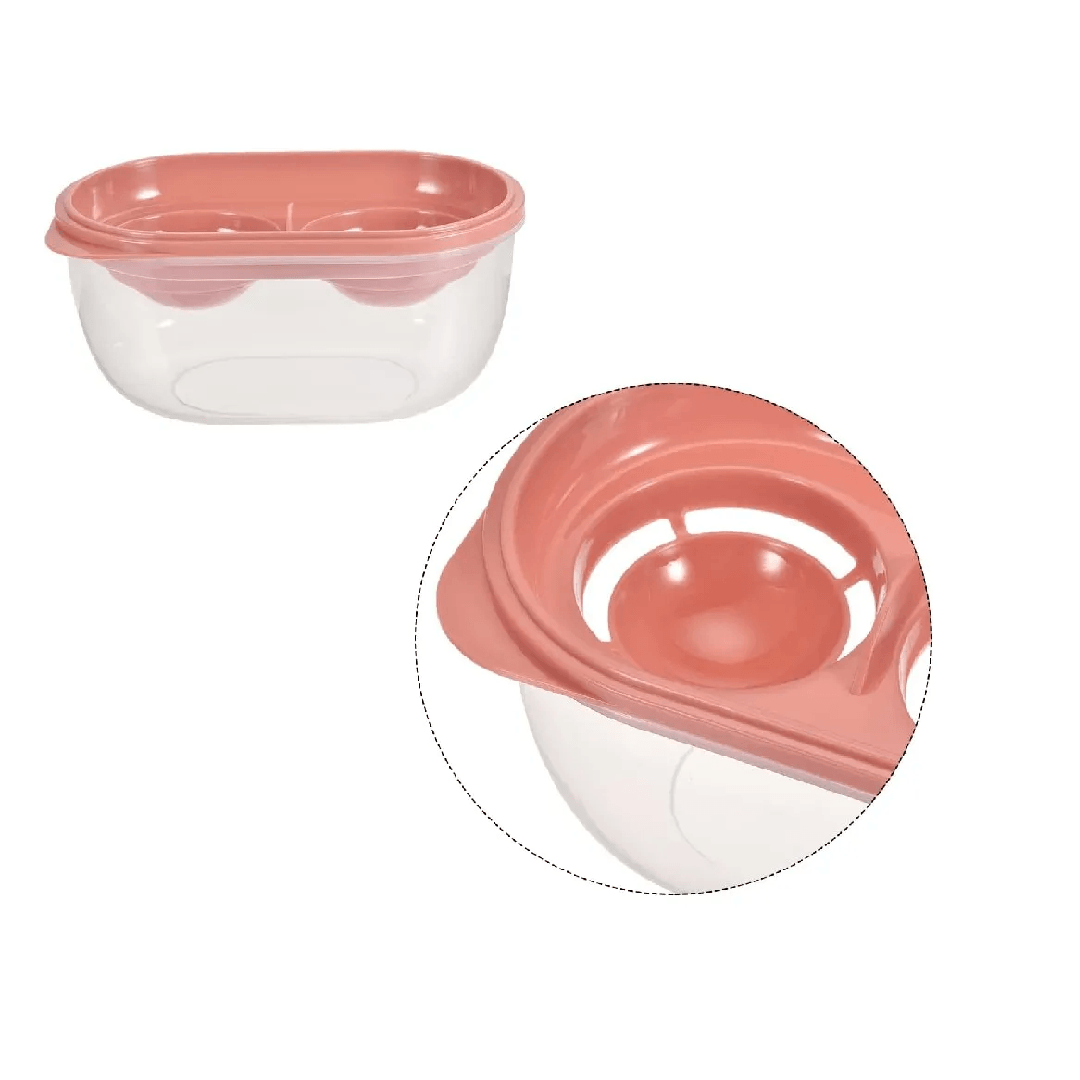 Separador De Huevos Con Tazón: Dejando Tus Manos Libres Para Romper Los Huevos, El Cuenco Puede Alma