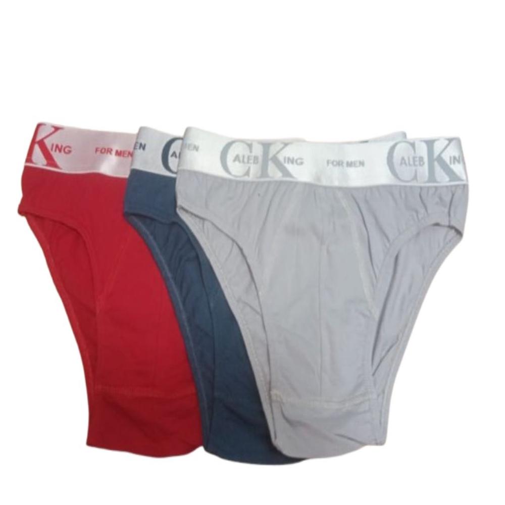 Calzoncillos  Algodon Hombre C/P  - 3 unidades S