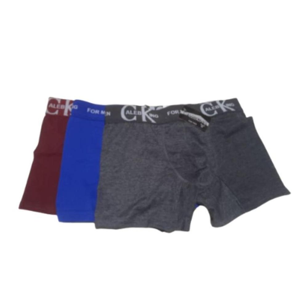 Boxer  algodon Hombre S - 3 unidades