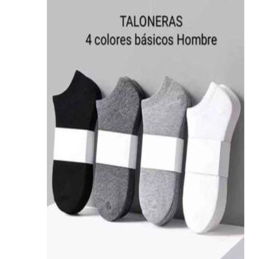 Medias Taloneras Dama 12 pares