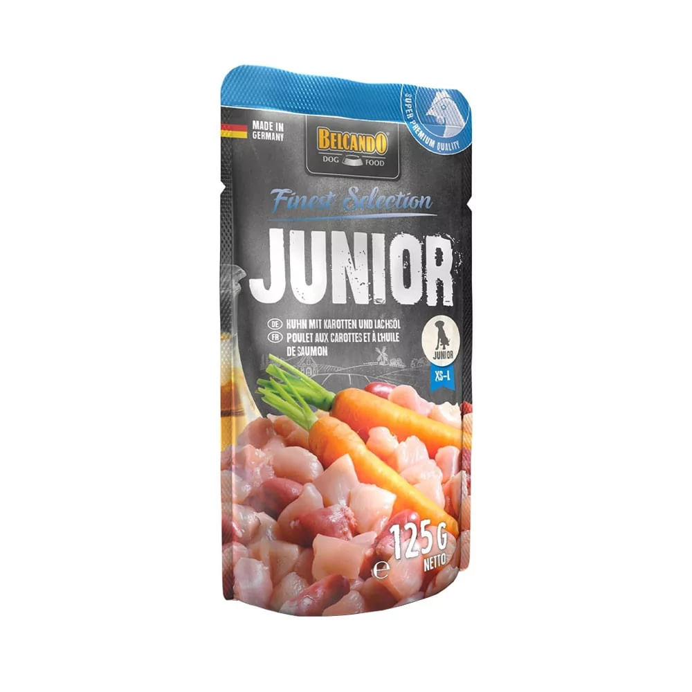 Alimento Belcando Junior Pollo con zanahorias Sobre 125gr Alimento Belcando Junior Pollo con zanahorias Sobre 125gr