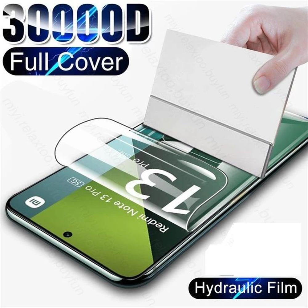 Protector de pantalla Hydrogel para Xiaomi Redmi Note 13 Pro 5G Protector de pantalla Hydrogel para Xiaomi Redmi Note 13 Pro 5G