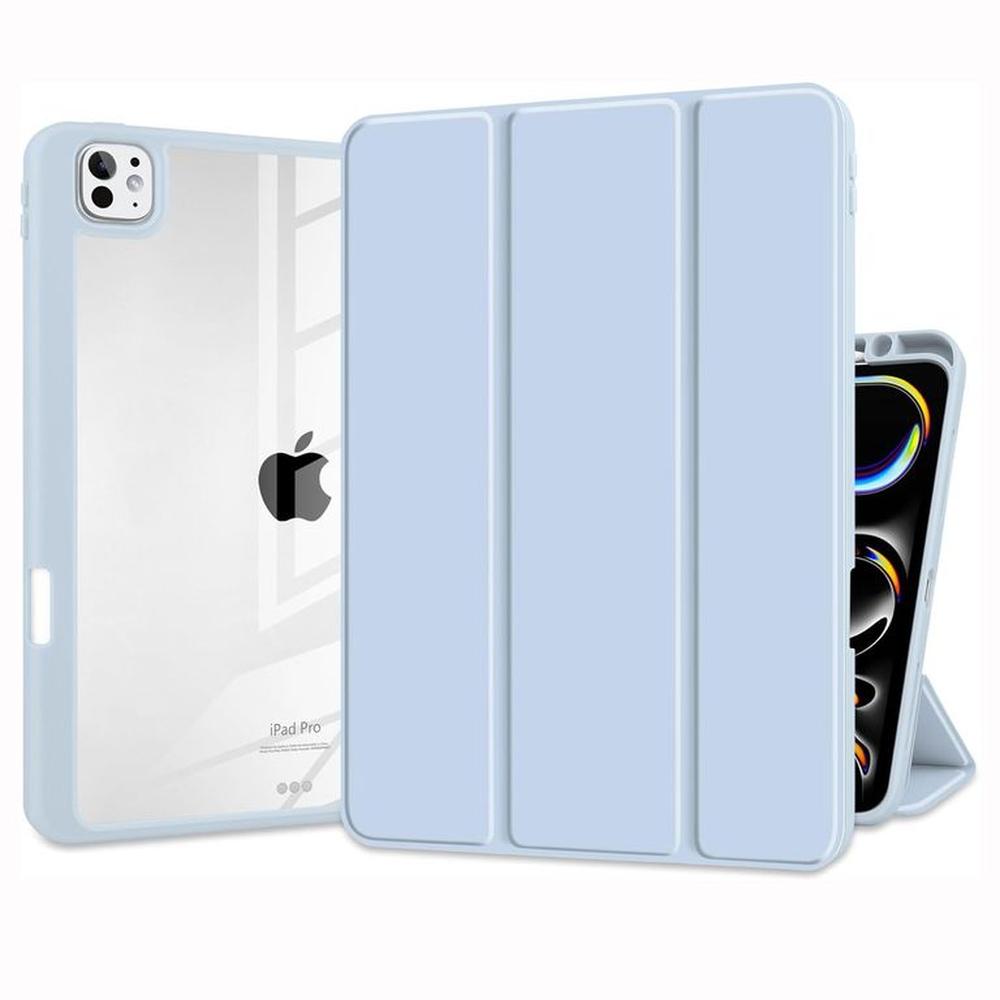 Funda Smart Case para iPad Pro 11 M4 (2024) - AZUL CLARO C/TRANSPARENTE Funda Smart Case para iPad Pro 11 M4 (2024) - AZUL CLARO C/TRANSPARENTE