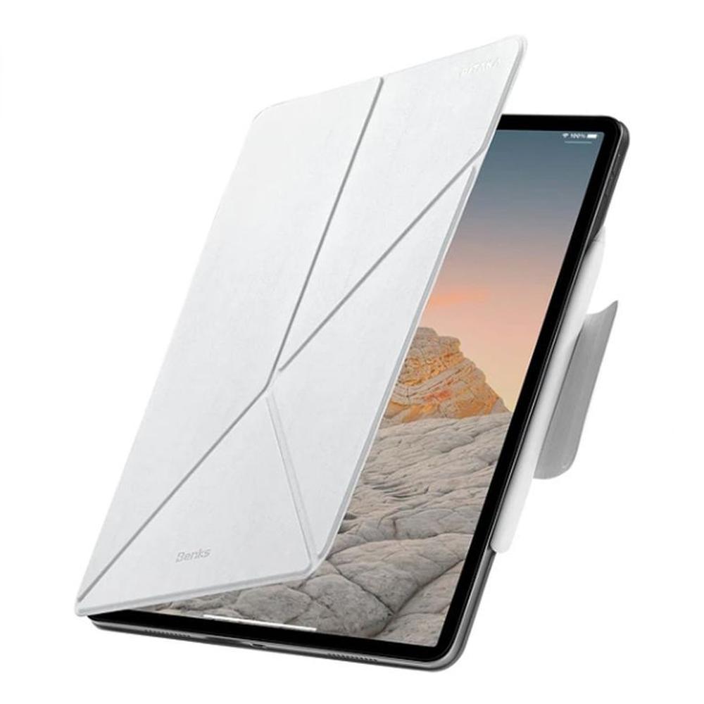 Funda Magnética BENKS para iPad Pro 13 M4 2024 - Withe Funda Magnética BENKS para iPad Pro 13 M4 2024 - Withe