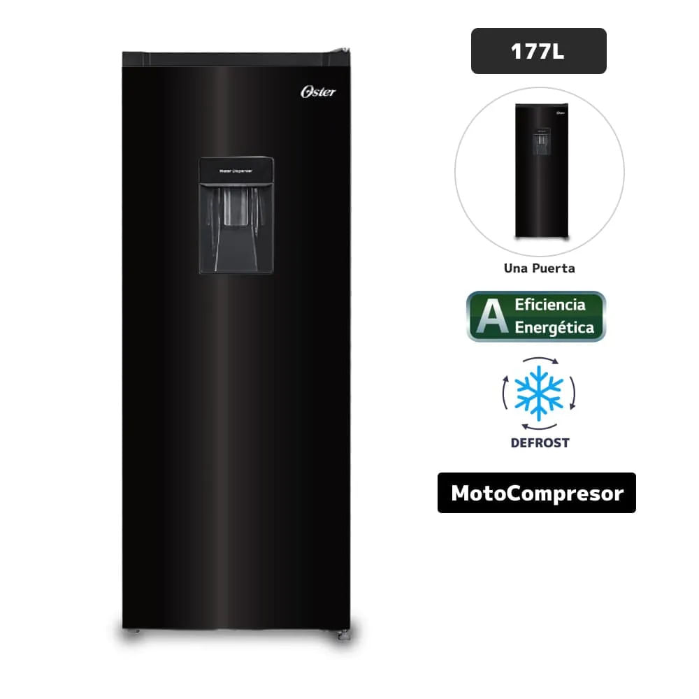 Refrigerador OSTER OS-PDF178BD 175L Negro