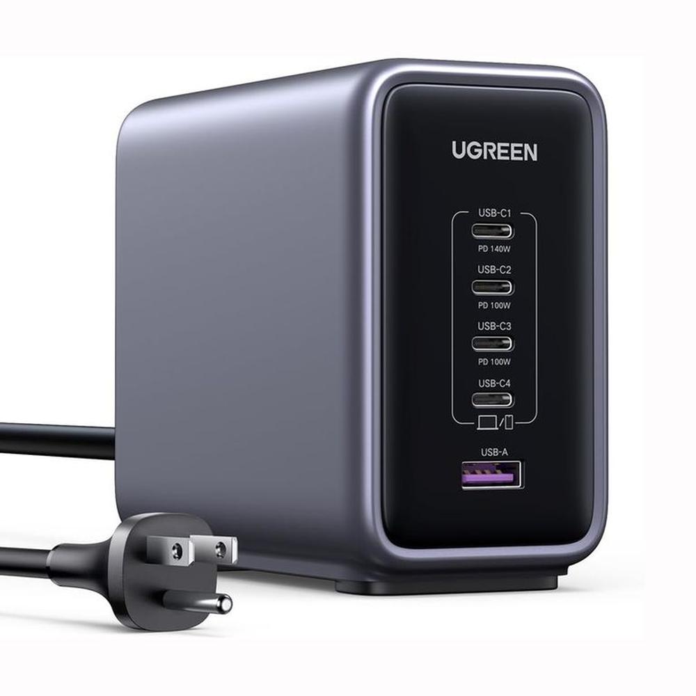 Cargador Ugreen 300W 5-Puertos GaN Super Fast Charge