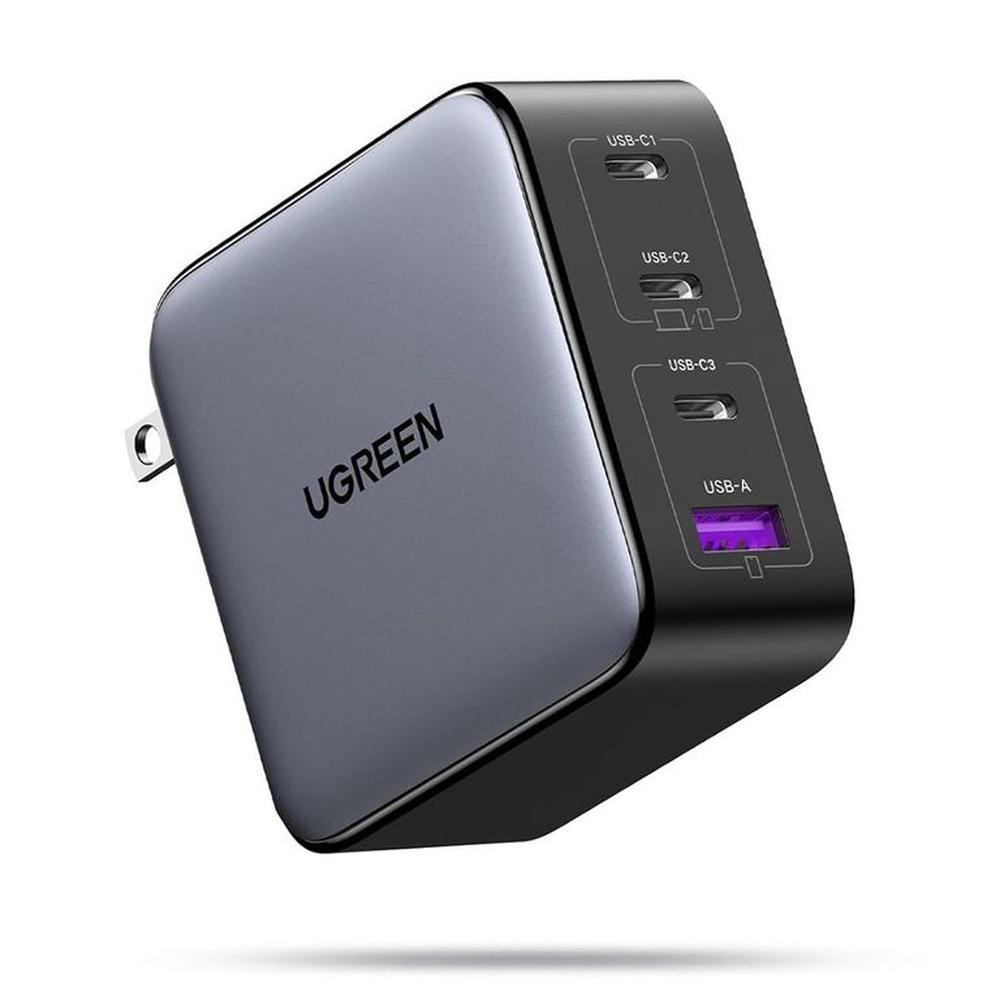 Cargador Ugreen 100W USB-C Nexode 4-Puertos GaN