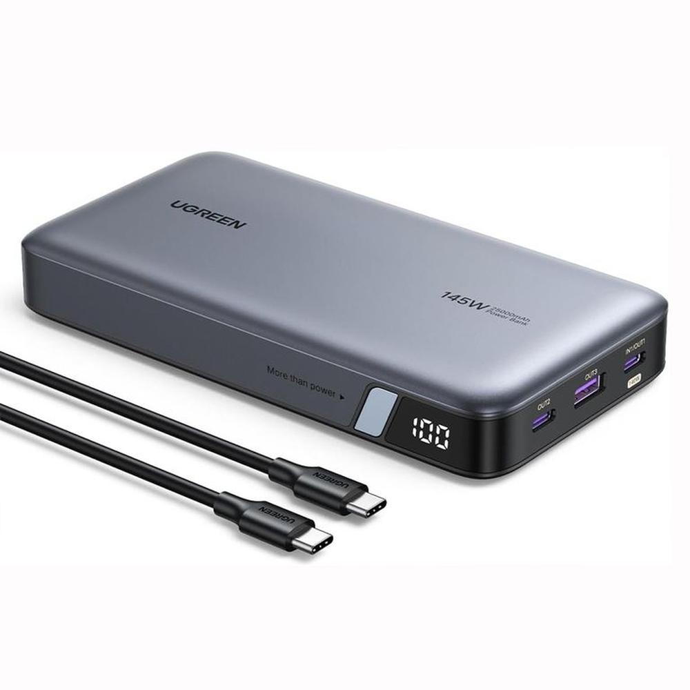 Power Bank UGREEN 25000mAh 145W Carga Super Rápida Portátil Power Bank UGREEN 25000mAh 145W Carga Super Rápida Portátil