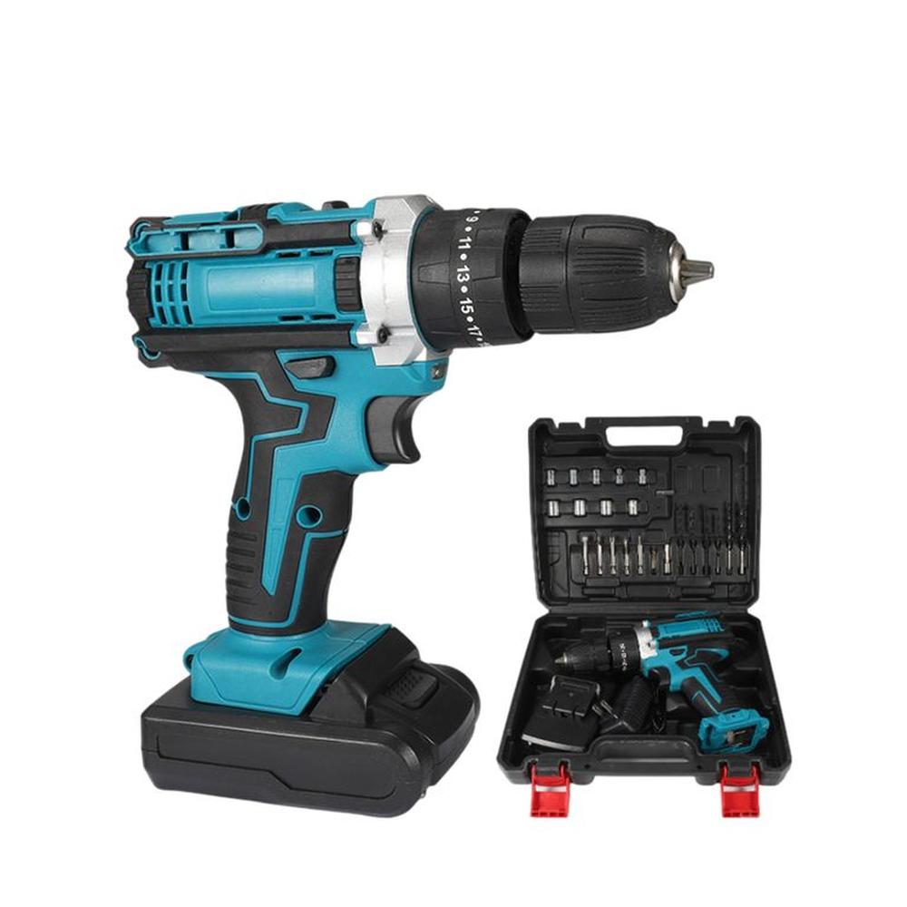 Kit De Herramientas Con Taladro Eléctrico De Mano 7661 Kit De Herramientas Con Taladro Eléctrico De Mano 7661