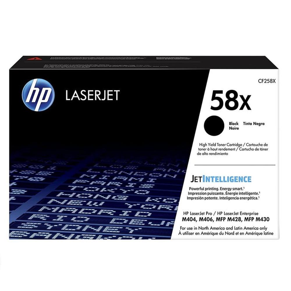 TONER HP 58X NEGRO CF258X LJP M404 ORIGINAL TONER HP 58X NEGRO CF258X LJP M404 ORIGINAL