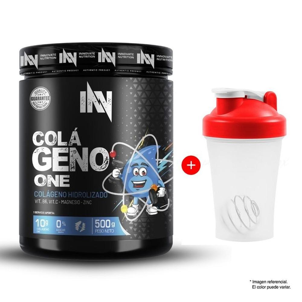 COLÁGENO ONE 500 GR FRUIT PUNCH + SHAKER