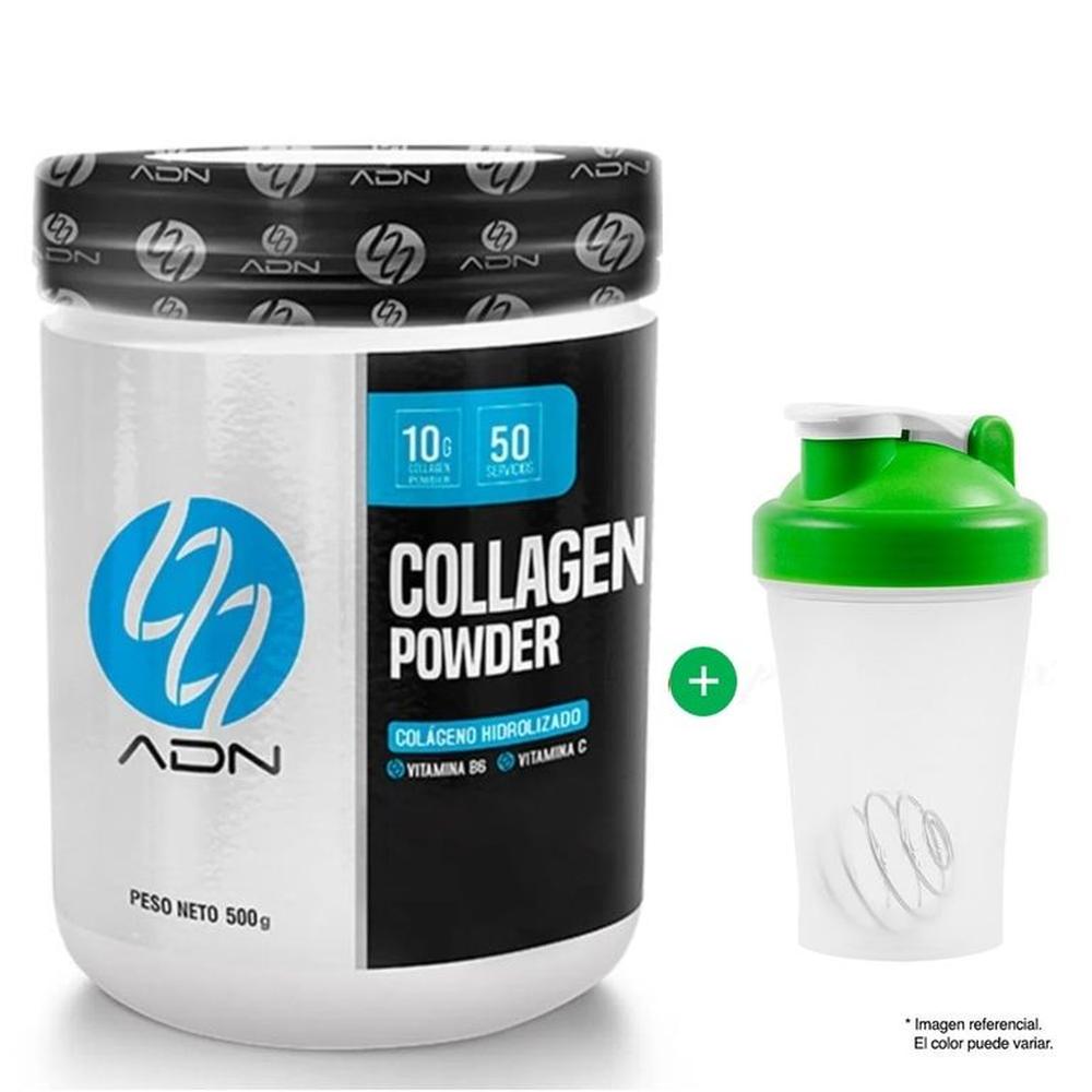Collagen Powder 500g colageno hidrolizado Naranja Adn Nutrition