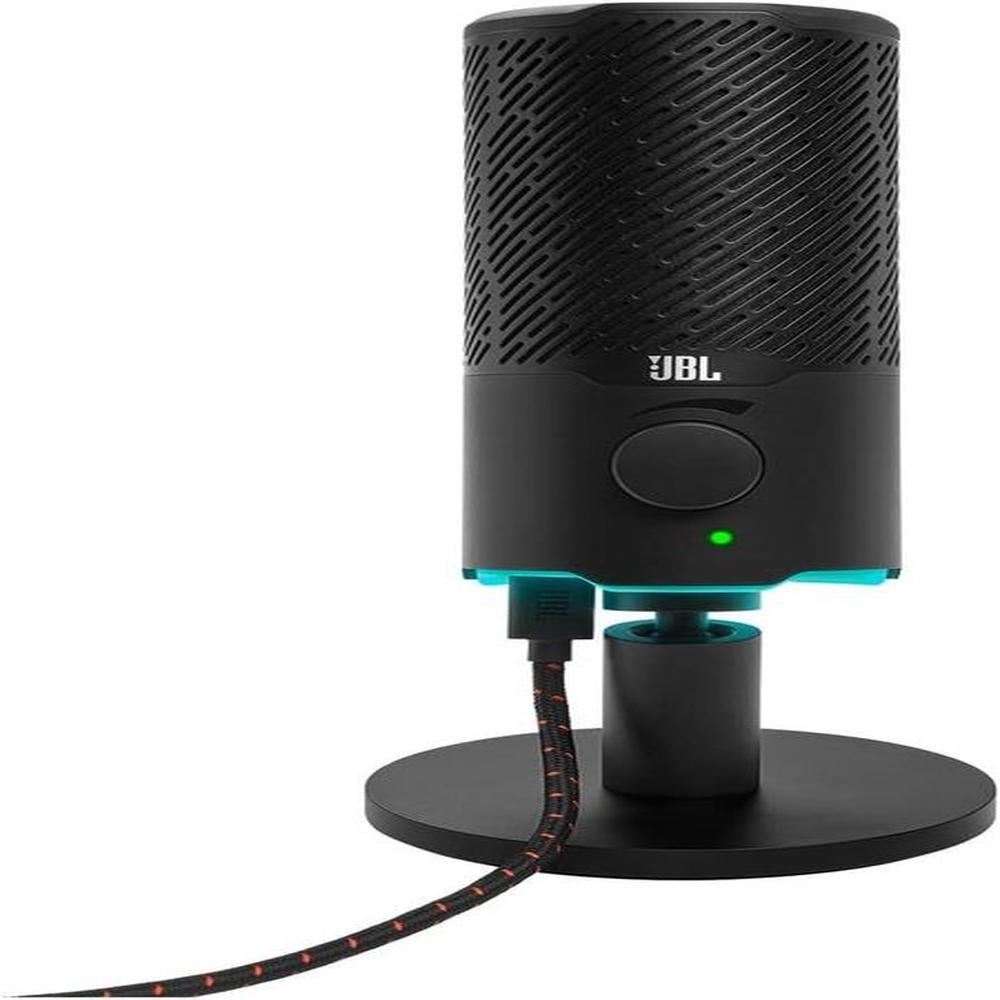 JBL Quantum Stream Micrófono USB de Doble Patrón para transmisión grabación y juegos