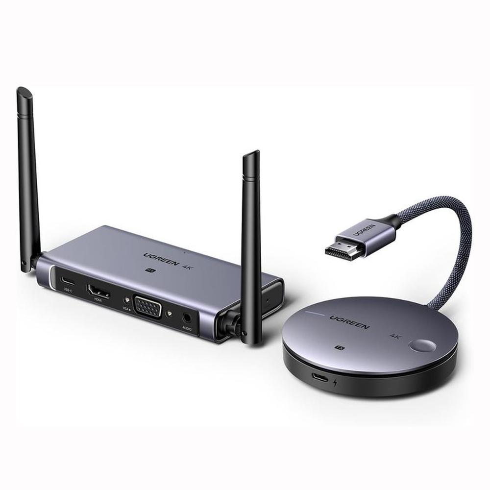 UGREEN Kit Extensor HDMI Transmisor y Receptor Inalámbrico 4K30Hz 5G
