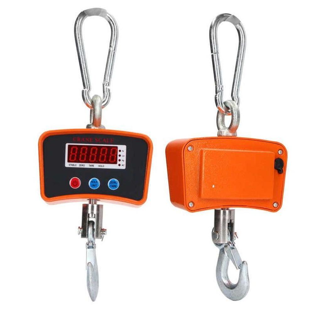 Báscula Colgante Digital De 500 Kg Crane
