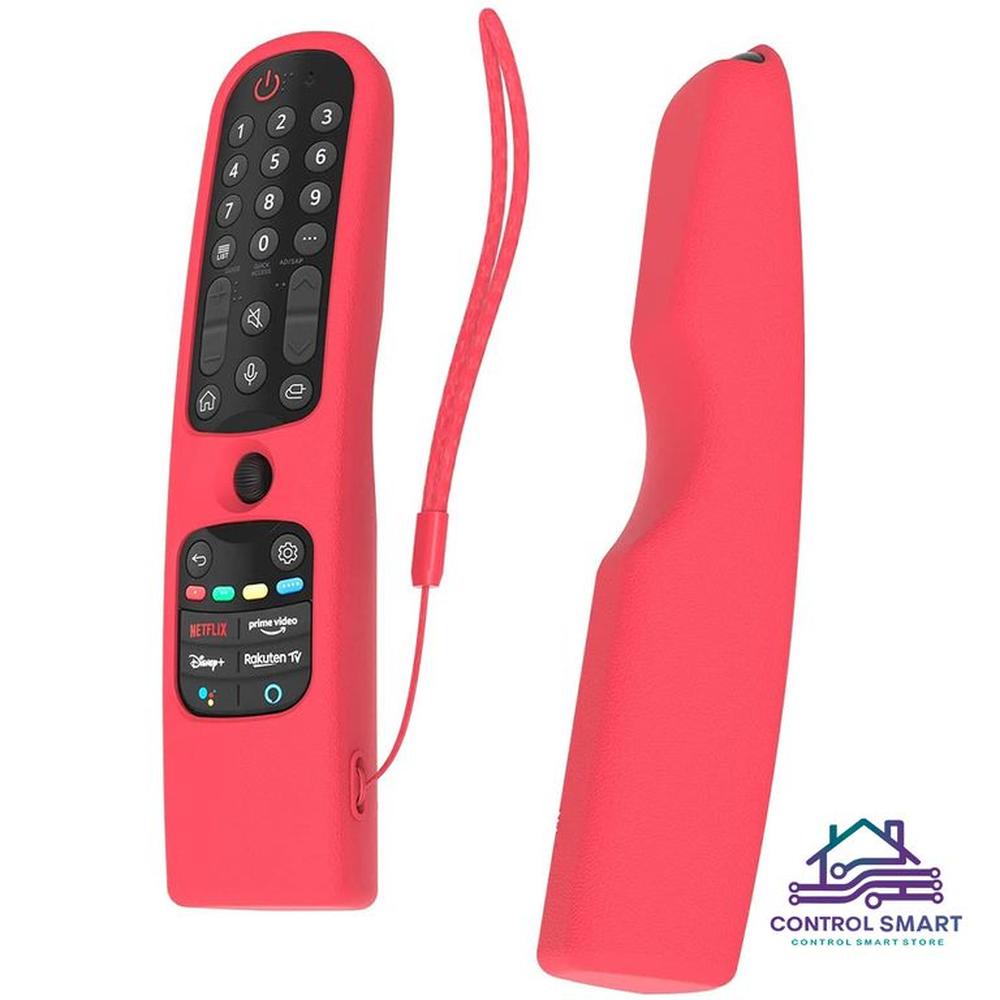 Funda Para Control LG Magic Mr21 Mr22 Mr23 Mr24Rojo