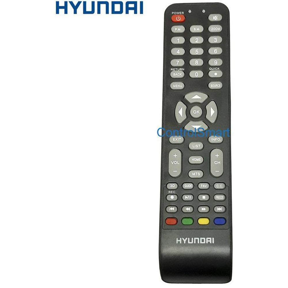 Control Remoto Para Smart Tv Led Hyundai