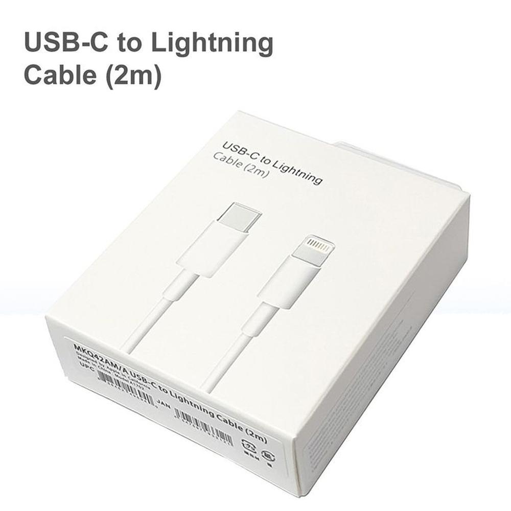 Cable USB-C a Lightning Para Iphone14,14 Plus,14 Pro, Pro Max De 2MT.