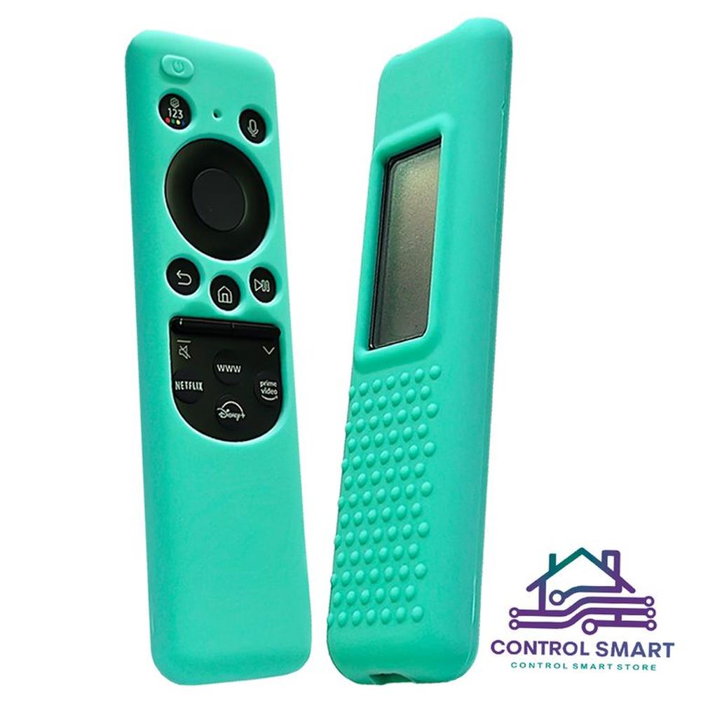 Funda Para Control Samsung Solar Smart Tv Modelo2023- Verde Agua