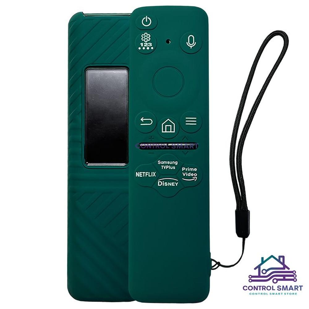 Funda Cerrada Para Control Samsung Solar Smart Tv Modelo 2023- Verde