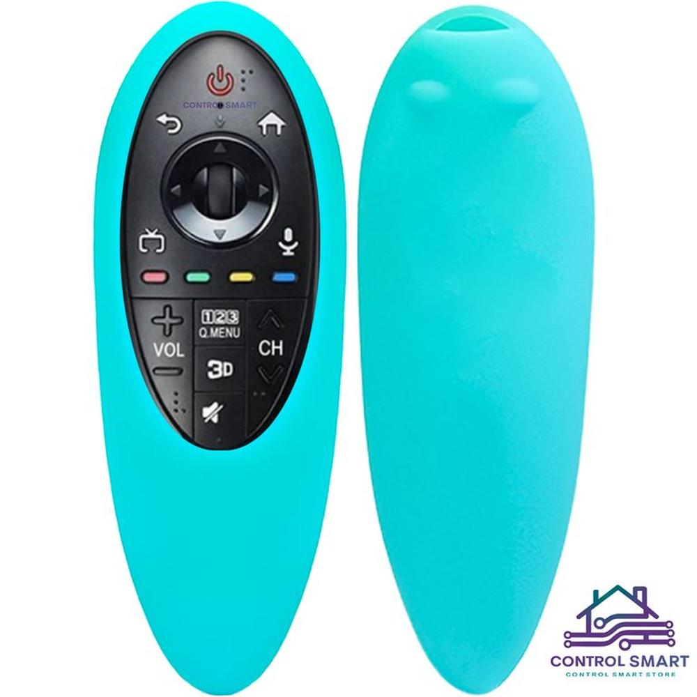 Funda Antideslizante Para Control Remoto LG MR500 2014 WEBOS– Turquesa