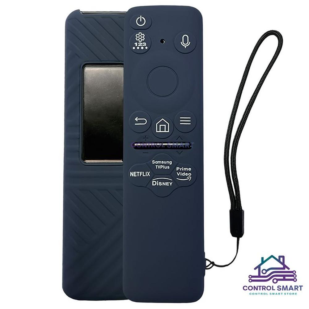 Funda Cerrada Para Control Samsung Solar Smart Tv Modelo 2024 Azul