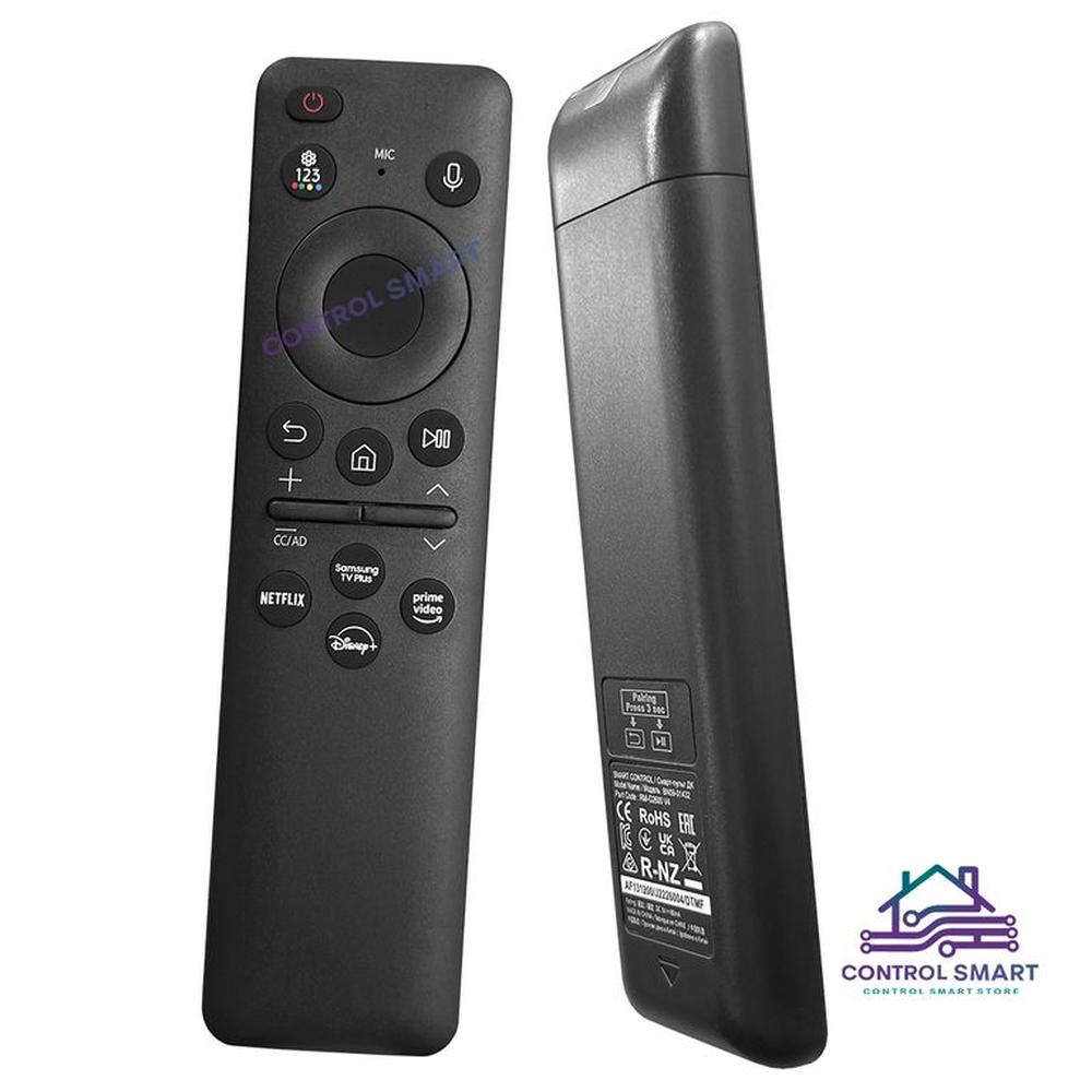 control remoto samsung con mando de voz y acceso directo a apps