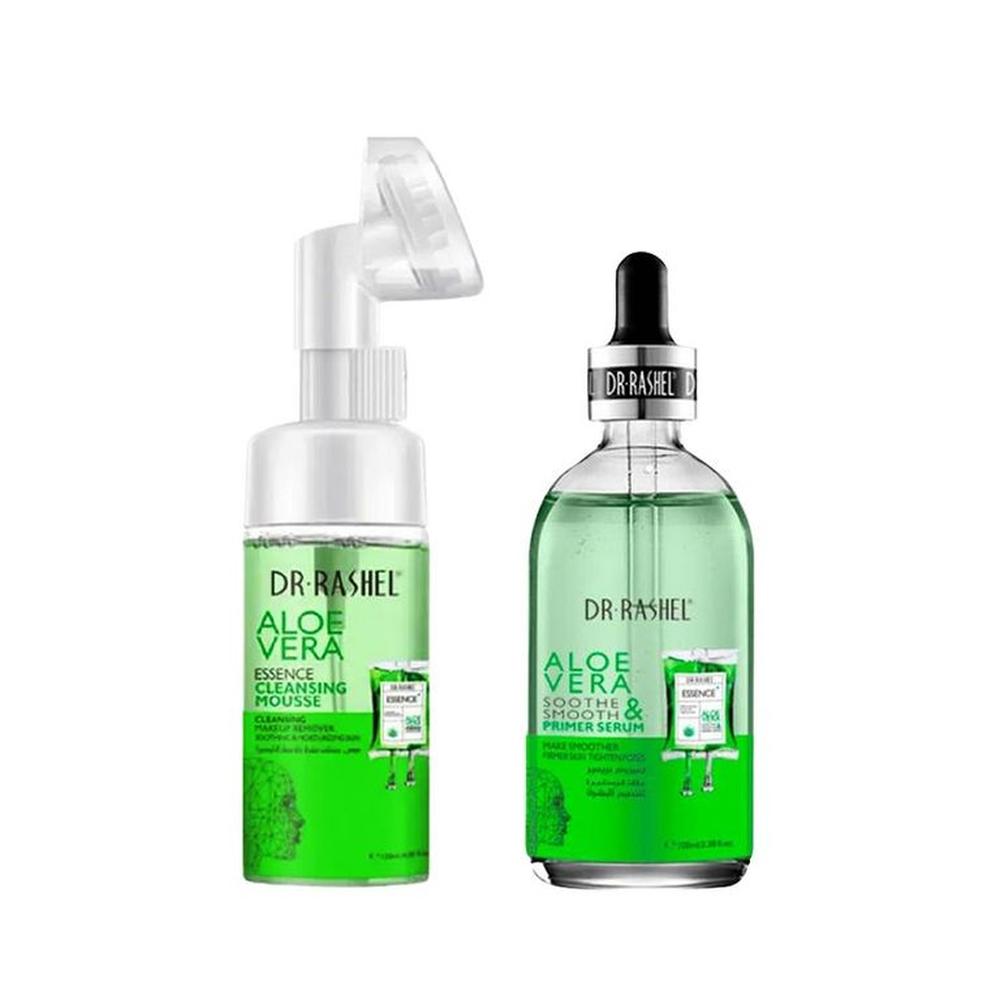 Limpiador Facial De Aloe Vera + Primer Serum Aloe Vera