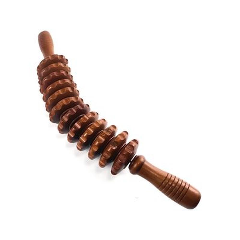 MASAJEADOR RODILLO MARRON