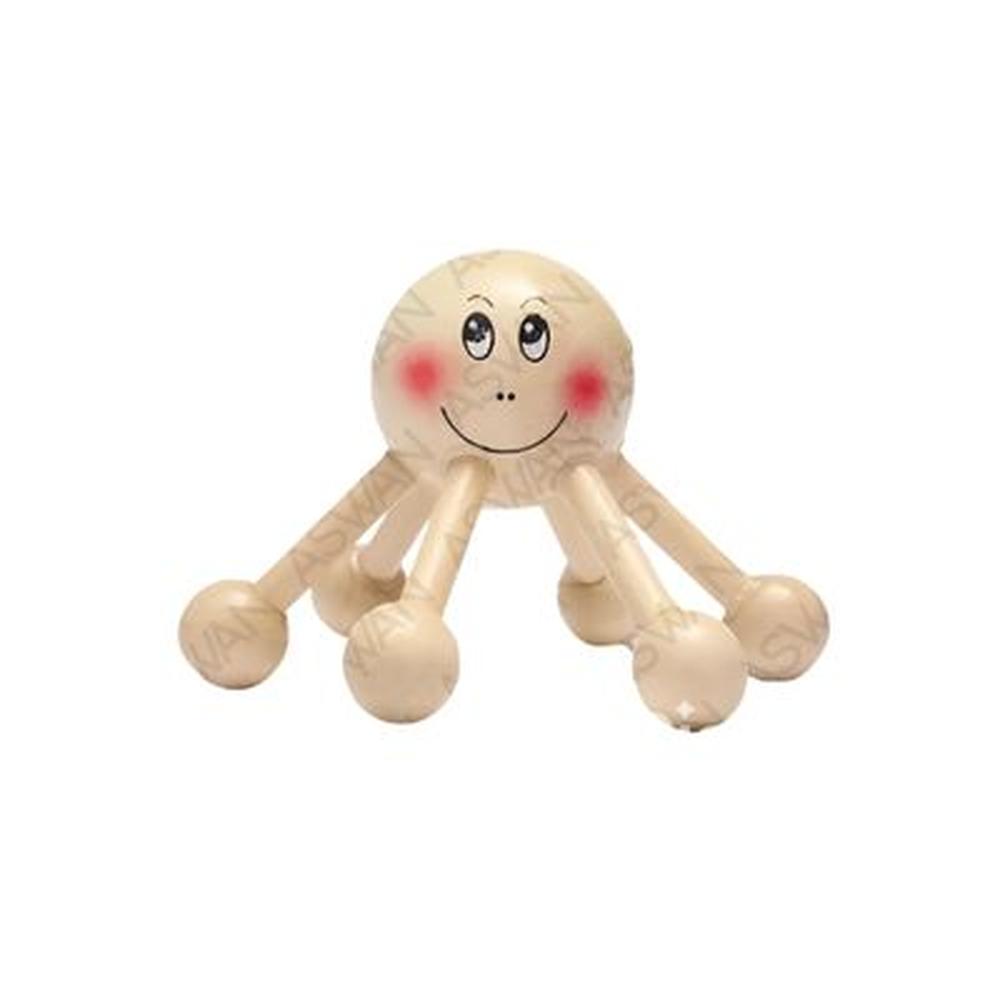 MASAJEADOR CORPORAL DE MADERA CON 6 PUNTOS