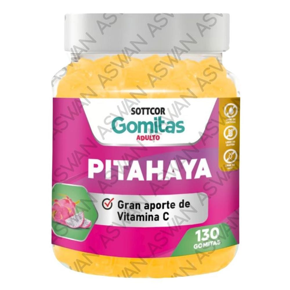 GOMITAS DE PITAHAYA PARA ADULTOS 130 UNIDADES SOTTCOR 100G