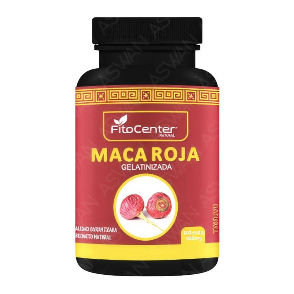 Maca Roja Gelatinizada  500mg  100 unidades