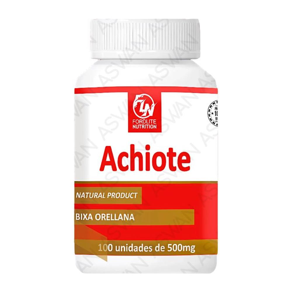 Achiote Bixa Orellana  100 unidades  500mg