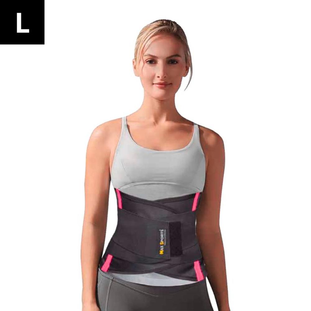 MAXSPORTS Faja Cintura de Avispa Negro XS
