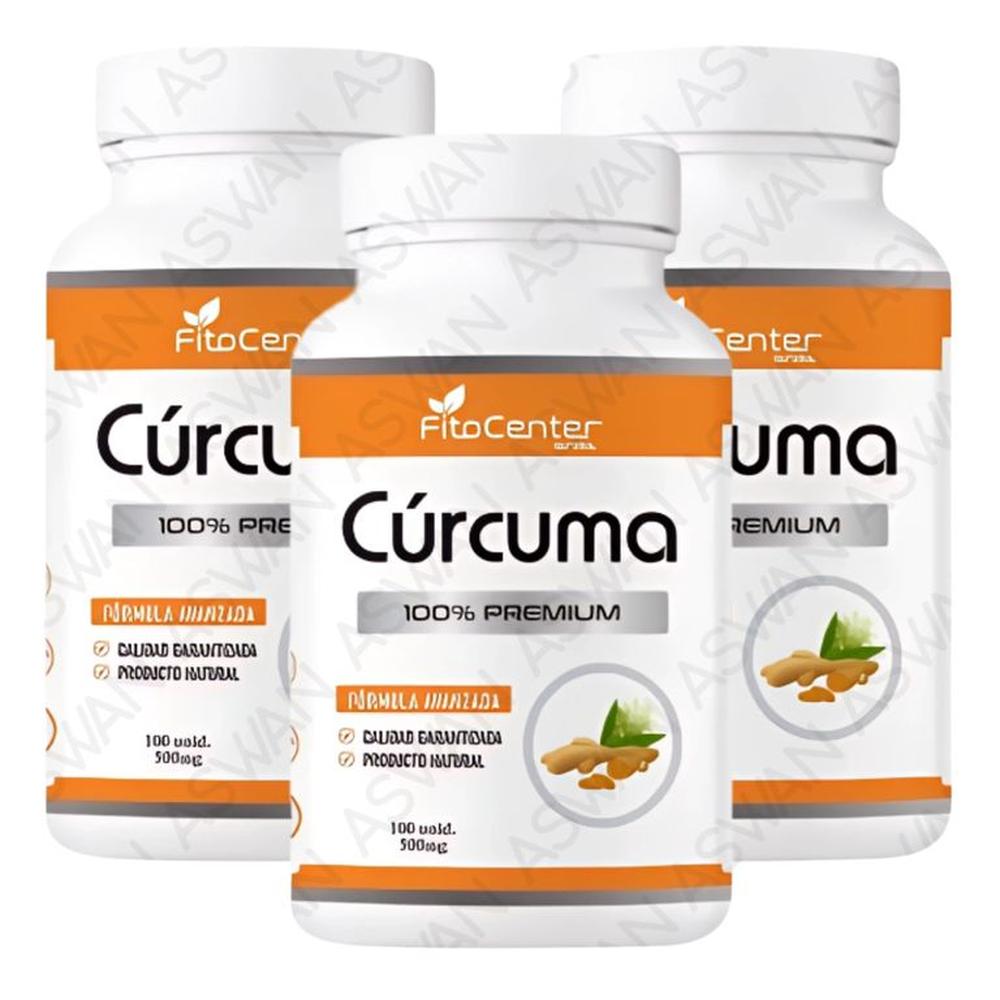 Pack de 3 Cúrcuma Formula Avanzada  100 unidades  500mg