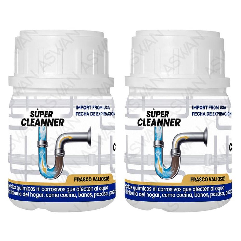 2 UNIDADES DE DESATORADOR DE TUBERIAS EN POLVO - SUPER CLEANNER