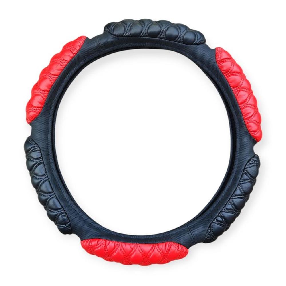 Cubre Volante De Cuerina Anti estresante Chinchón  Rojo