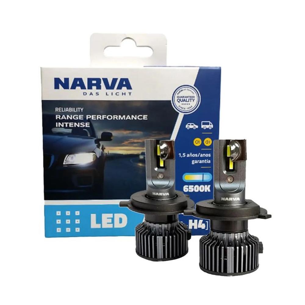Foco Narva Led Blanca H4 12v 24v 20w 6500k Lúmenes
