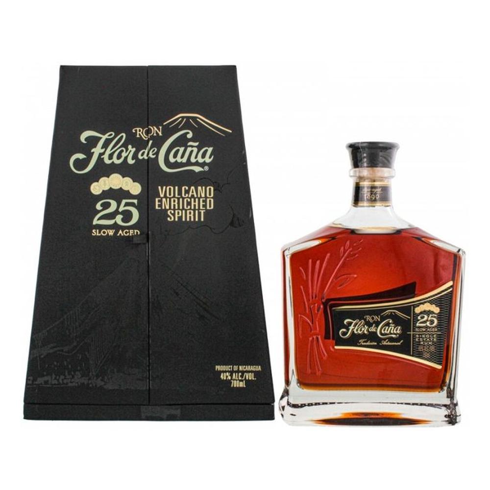 Ron FLOR DE CAÑA 25 años Botella 750ml