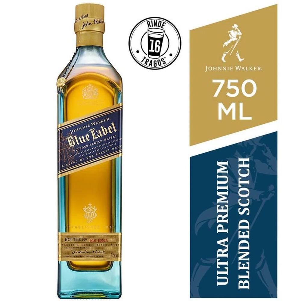 Whisky JOHNNIE WALKER Blue Label Botella 750m
