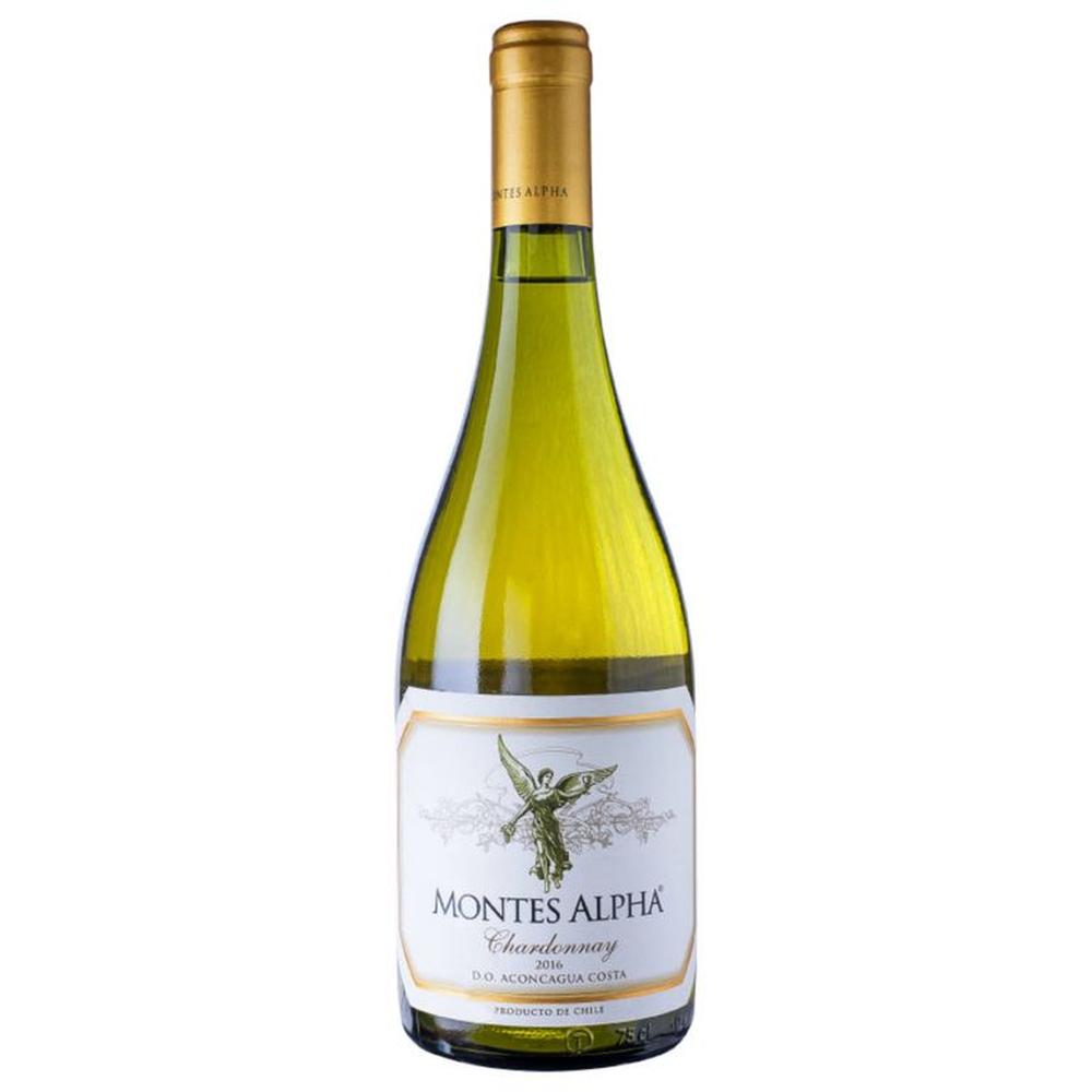 Vino MONTES Alpha Chardonnay Botella 750 ml