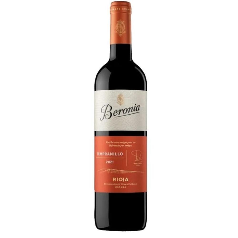 Vino BERONIA Tempranillo Botella 750 ml
