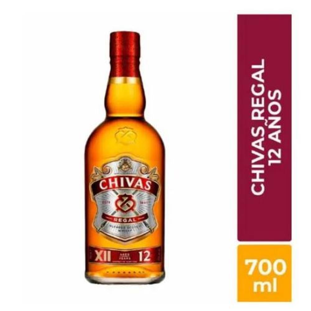 Whisky CHIVAS REGAL 12 años Botella 700ml