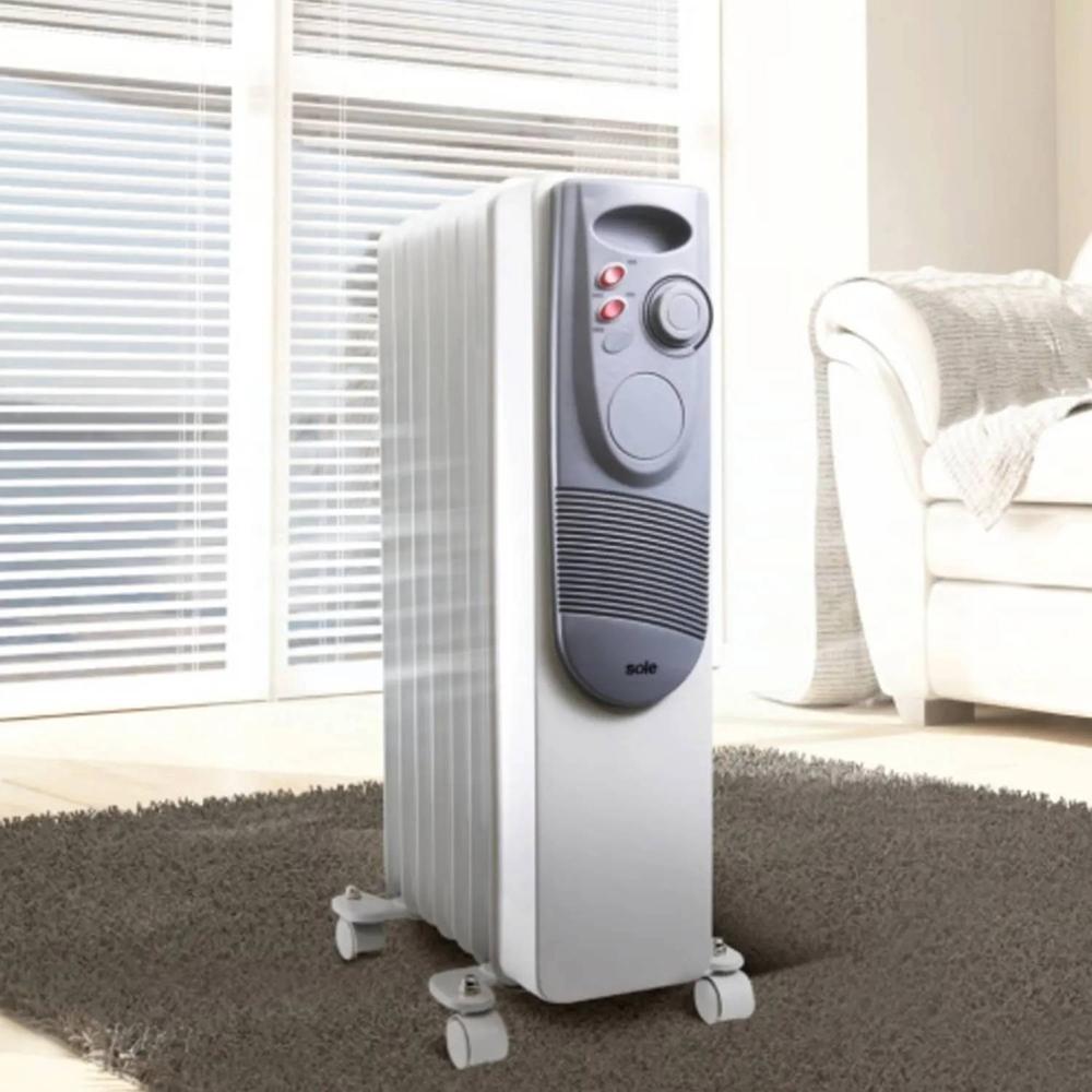 Estufa De Aceite 7 Celdas 1500W Sole/ SOLE1500