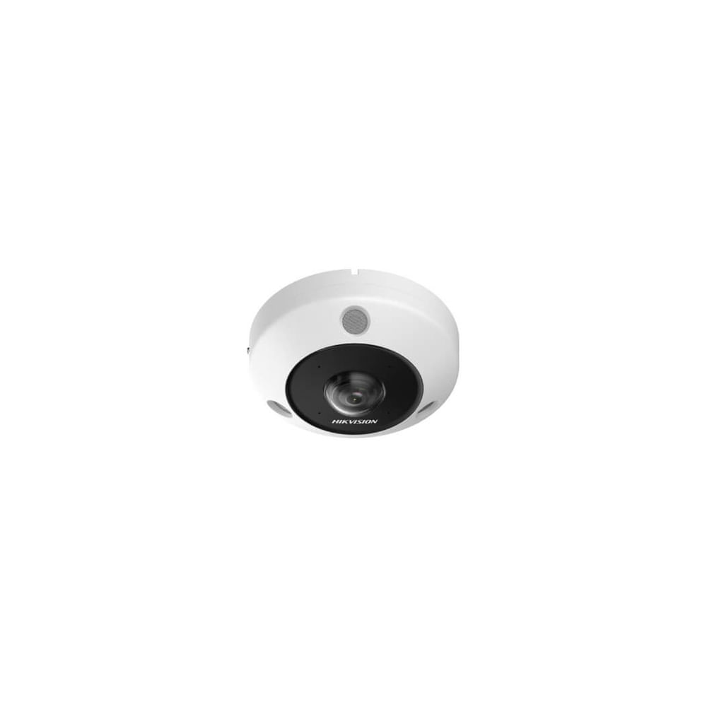 Cámara IP HIKVISION Ojo de Pez 6MP Exterior con Heat Map y Lente de 1.27mm - Seguridad Avanzada