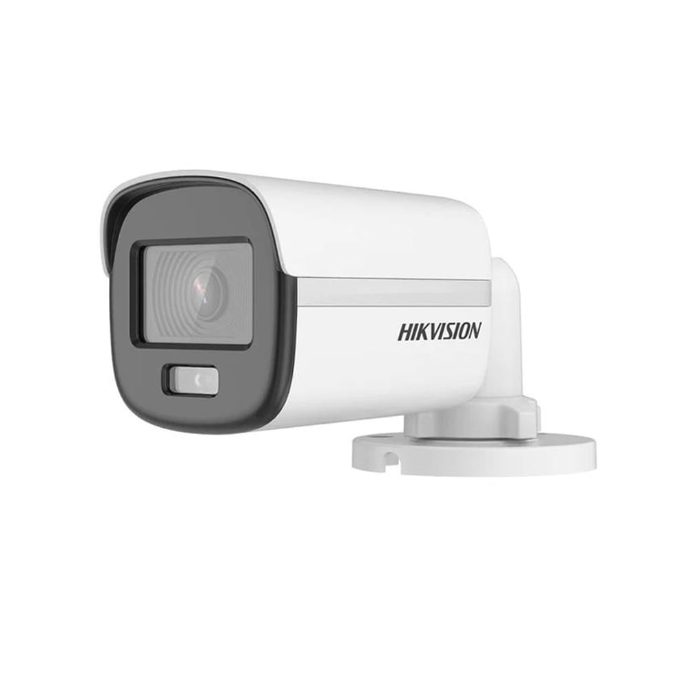 Cámara de vigilancia Hikvision ColorVu - Interior/Exterior, luz híbrida inteligente, mini, fija