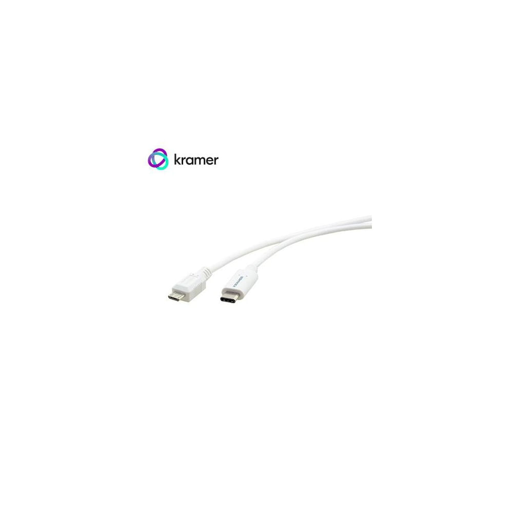 Cable Kramer USB-C a USB-A de 10 pies (3m) - Conexión rápida y duradera para tus dispositivos