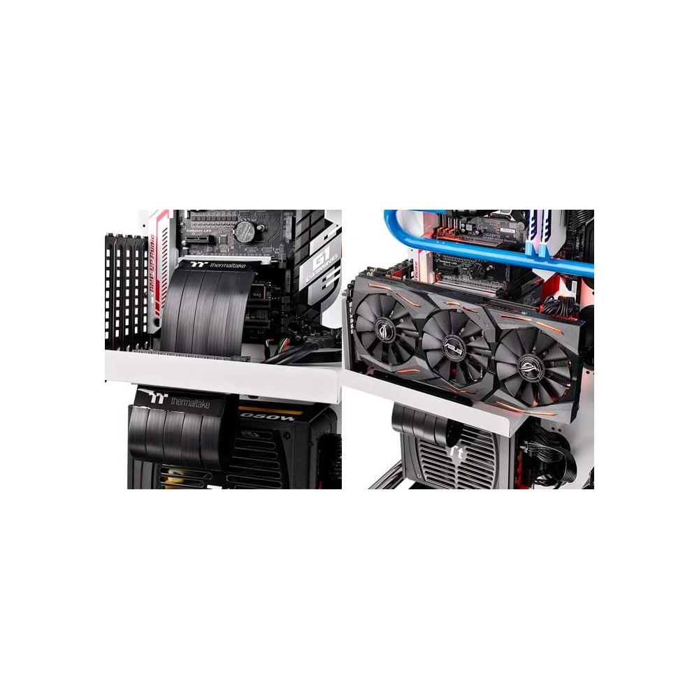 Cable de video Thermaltake PCIe 3.0 x16 de 300 mm - Alta velocidad y rendimiento superior
