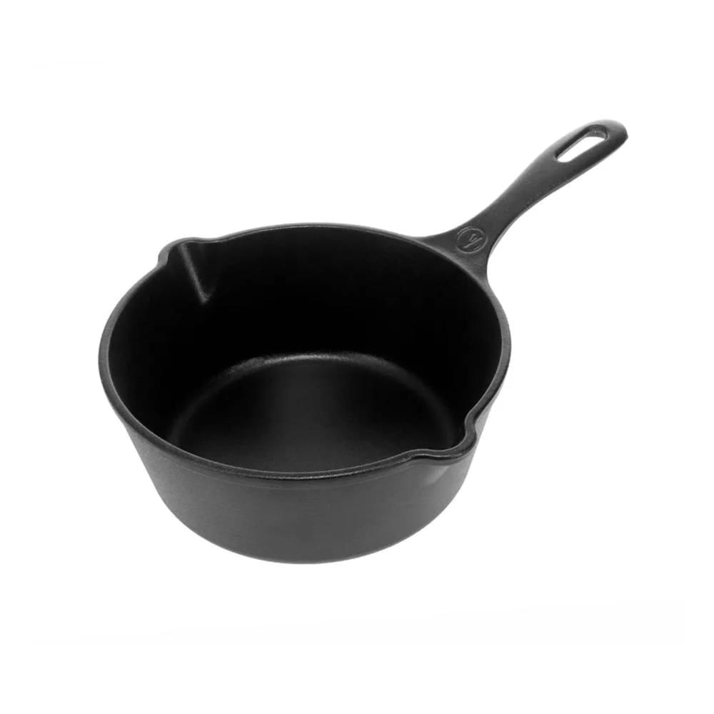 Sartén Profundo Victoria De 20cm Hierro Fundido Negro